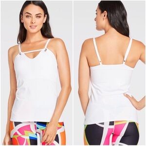 Fabletics Crystal Top White Size Small